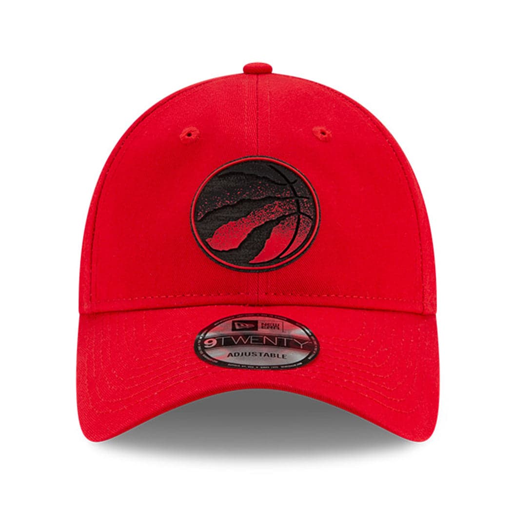 New Era Caps Toronto Raptors New Era NBA 2021 Back Half 9TWENTY Curved Hat - Red