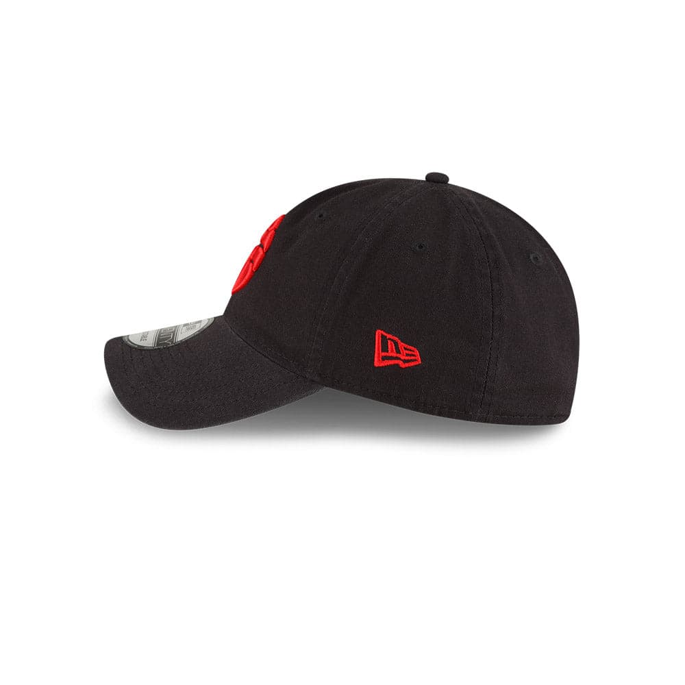 New Era Caps Toronto Raptors New Era NBA 21-22 Back Half 9TWENTY Hat - Black