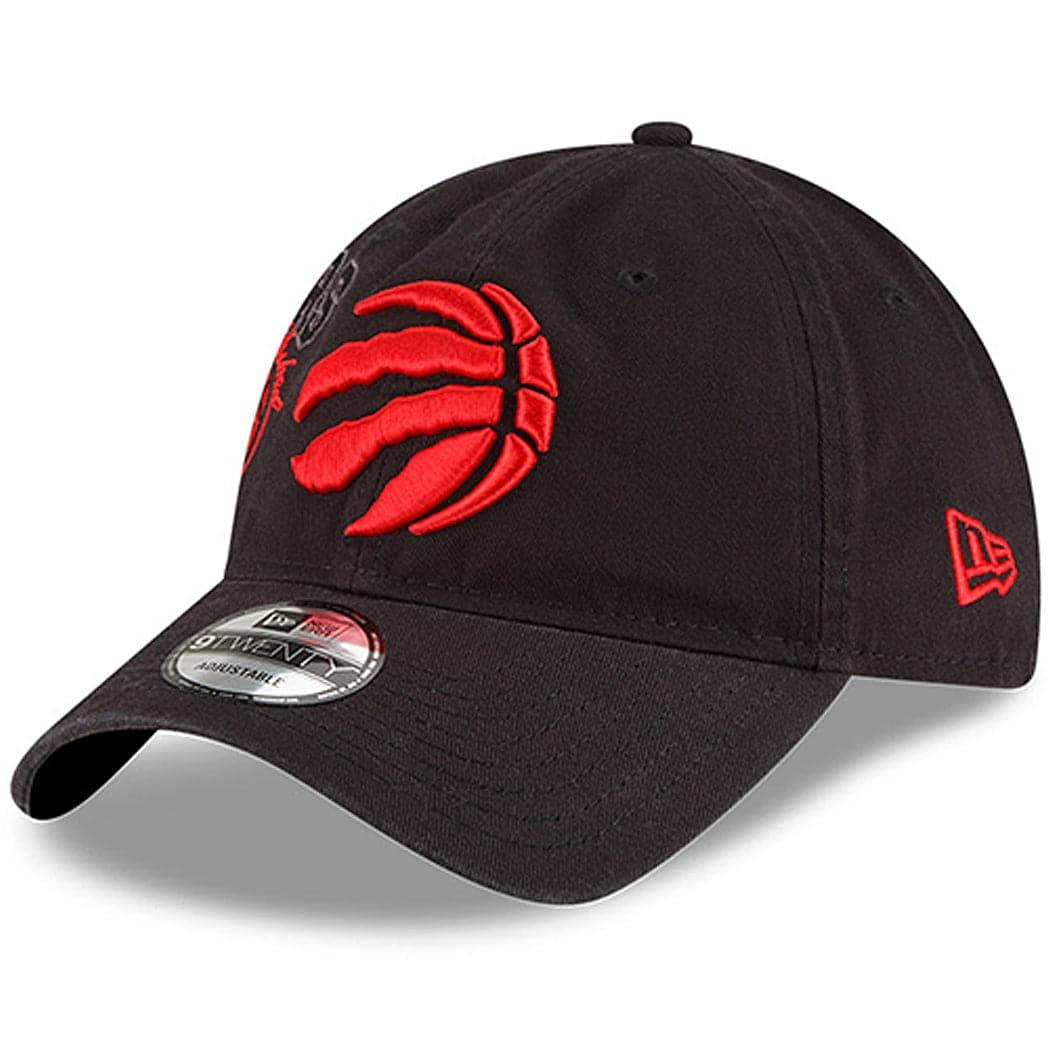 New Era Caps Toronto Raptors New Era NBA 21-22 Back Half 9TWENTY Hat - Black