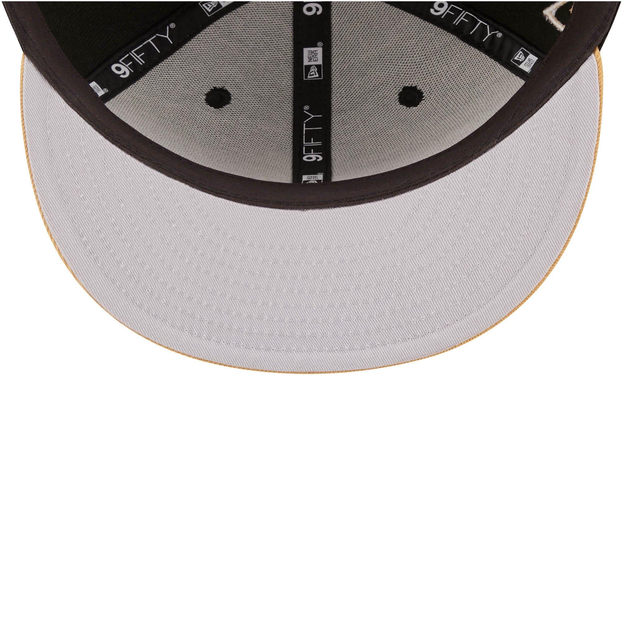 New Era Caps Toronto Raptors New Era NBA 21-22 City Edition 9FIFTY Snapback Hat - Black