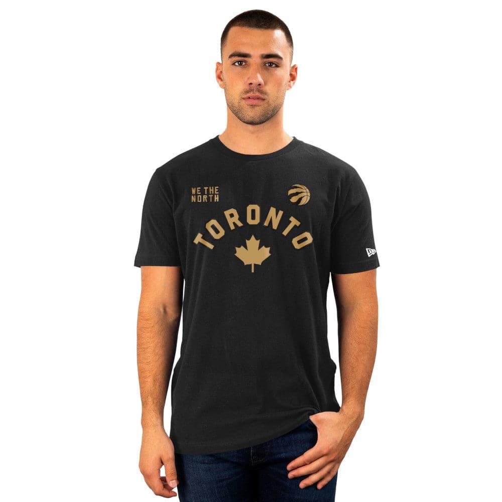 New Era T-Shirts Toronto Raptors New Era NBA 22-23 City Edition T-Shirt - Black