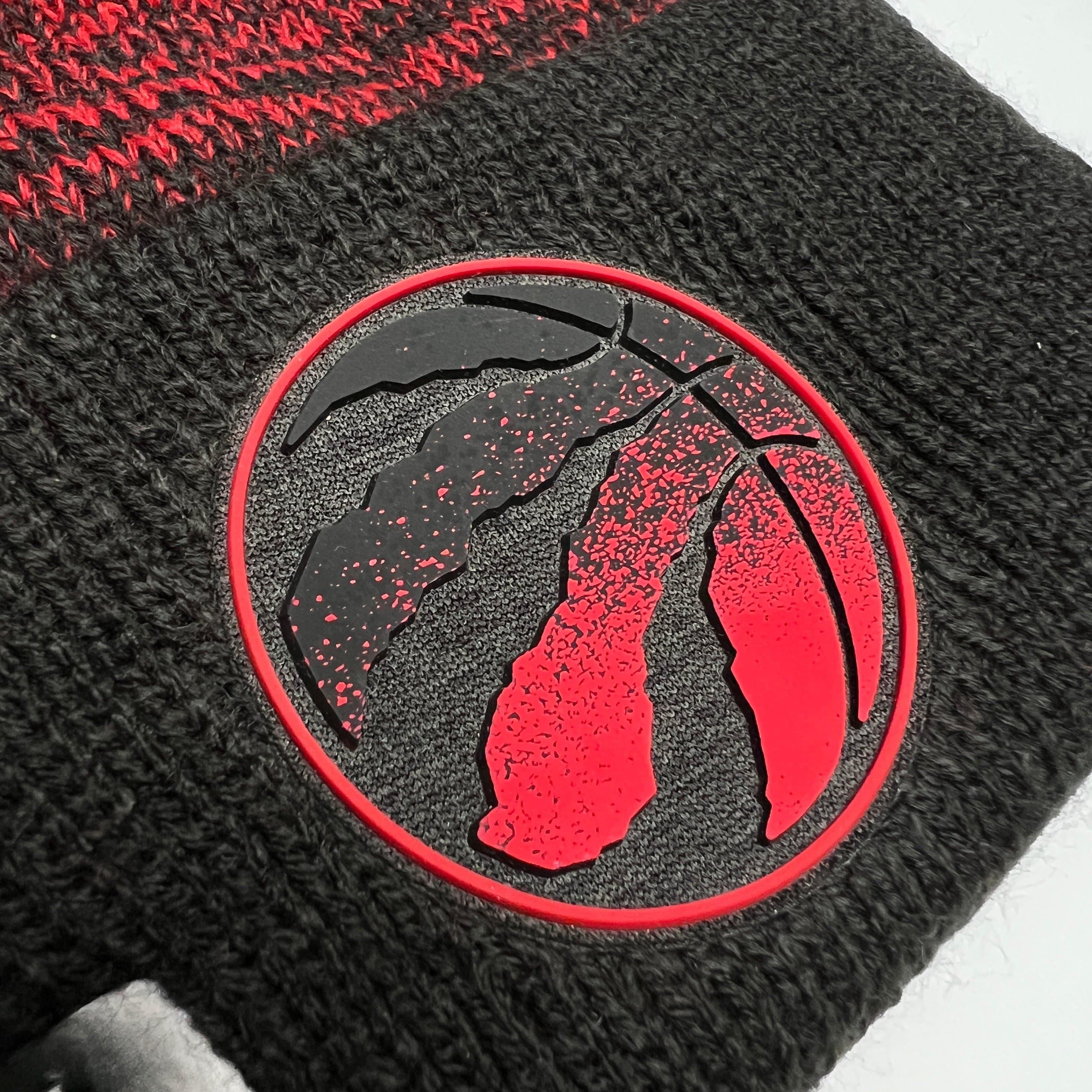 New Era Beanies Toronto Raptors New Era NBA Back Half Knit Beanie - Red