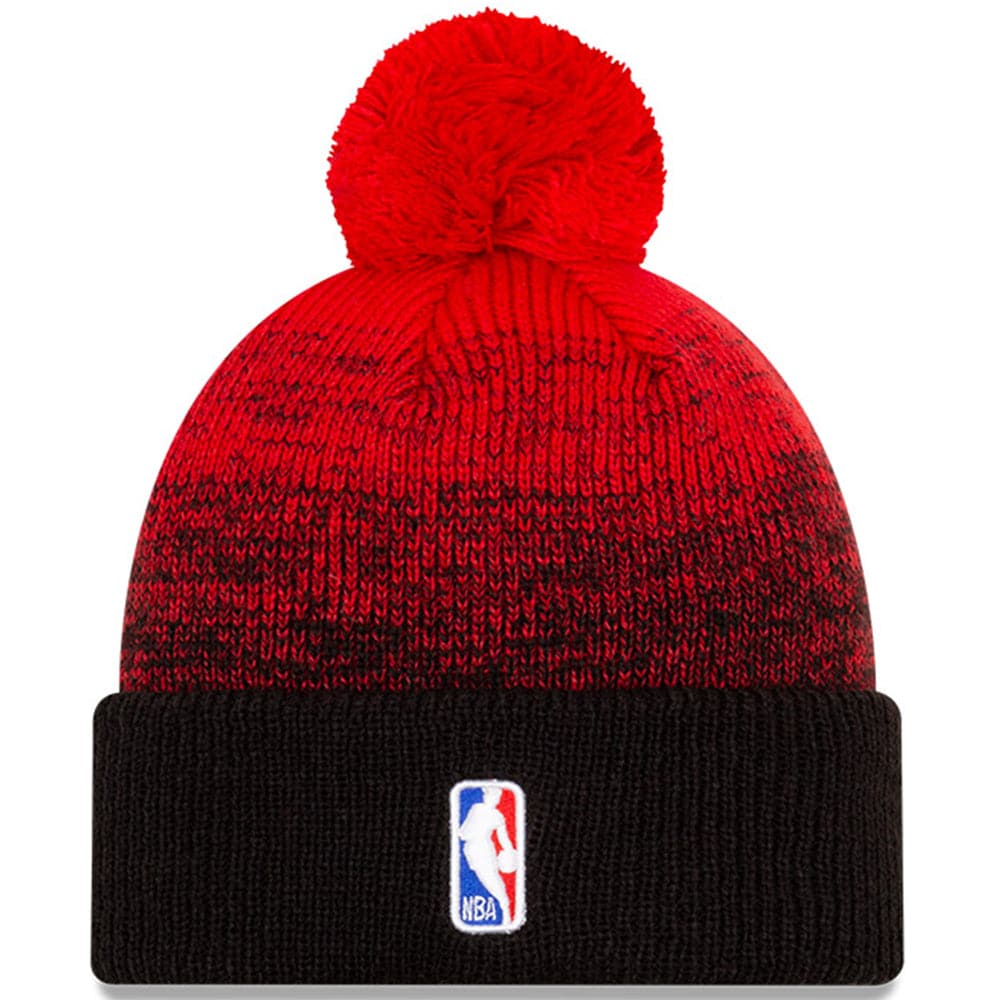 New Era Beanies Toronto Raptors New Era NBA Back Half Knit Beanie - Red