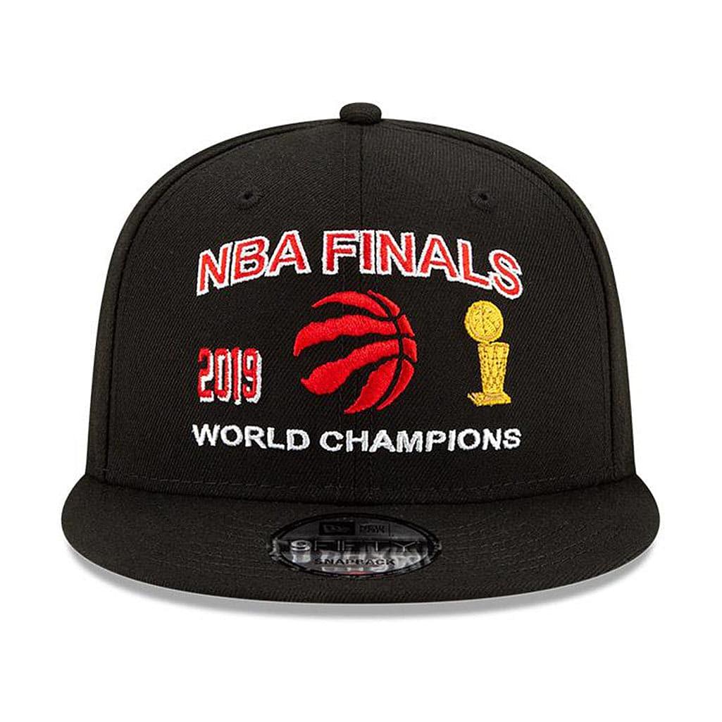 New Era Caps Toronto Raptors New Era NBA Champions Icon 9FIFTY Snapback Hat - Black