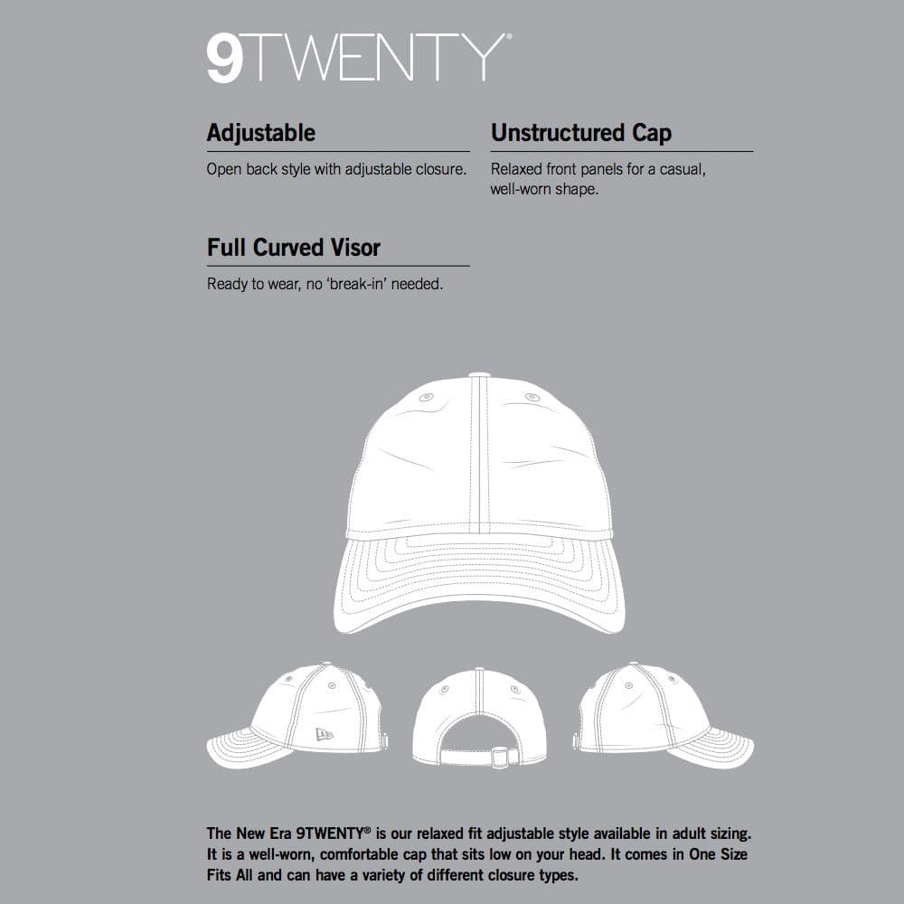 New Era Caps Toronto Raptors New Era NBA Ligature 9TWENTY Curved Hat - Red