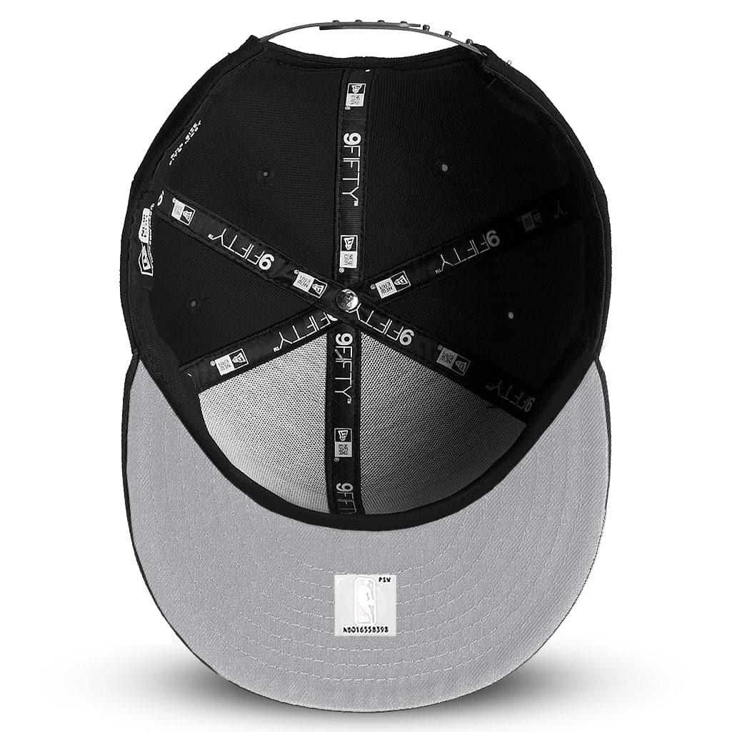 New Era Caps Toronto Raptors New Era NBA Team Colour 9FIFTY Snapback Hat - Black