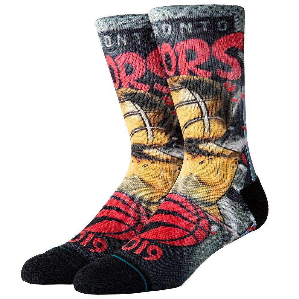 Stance Socks Large (9-12 US) Toronto Raptors Stance 2019 NBA Champions Crew Socks