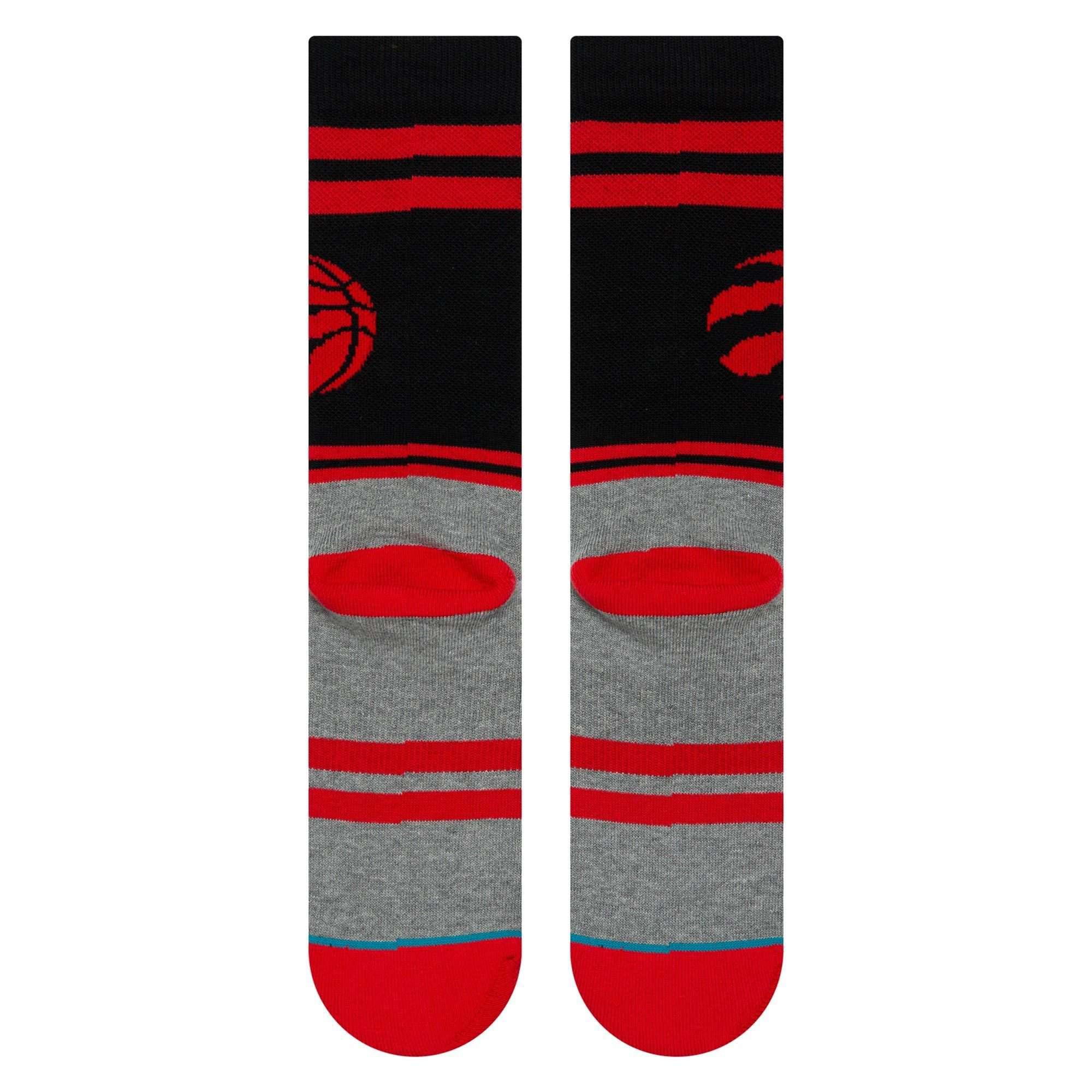 Stance Socks Toronto Raptors Stance NBA City Gym Crew Socks - Black