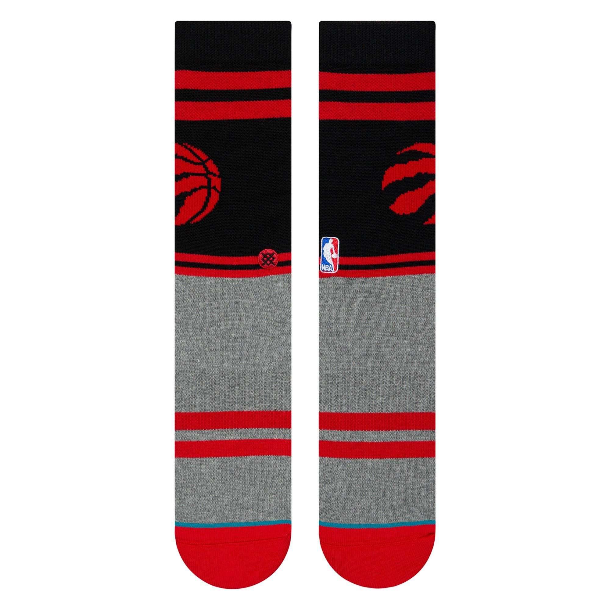 Stance Socks Toronto Raptors Stance NBA City Gym Crew Socks - Black