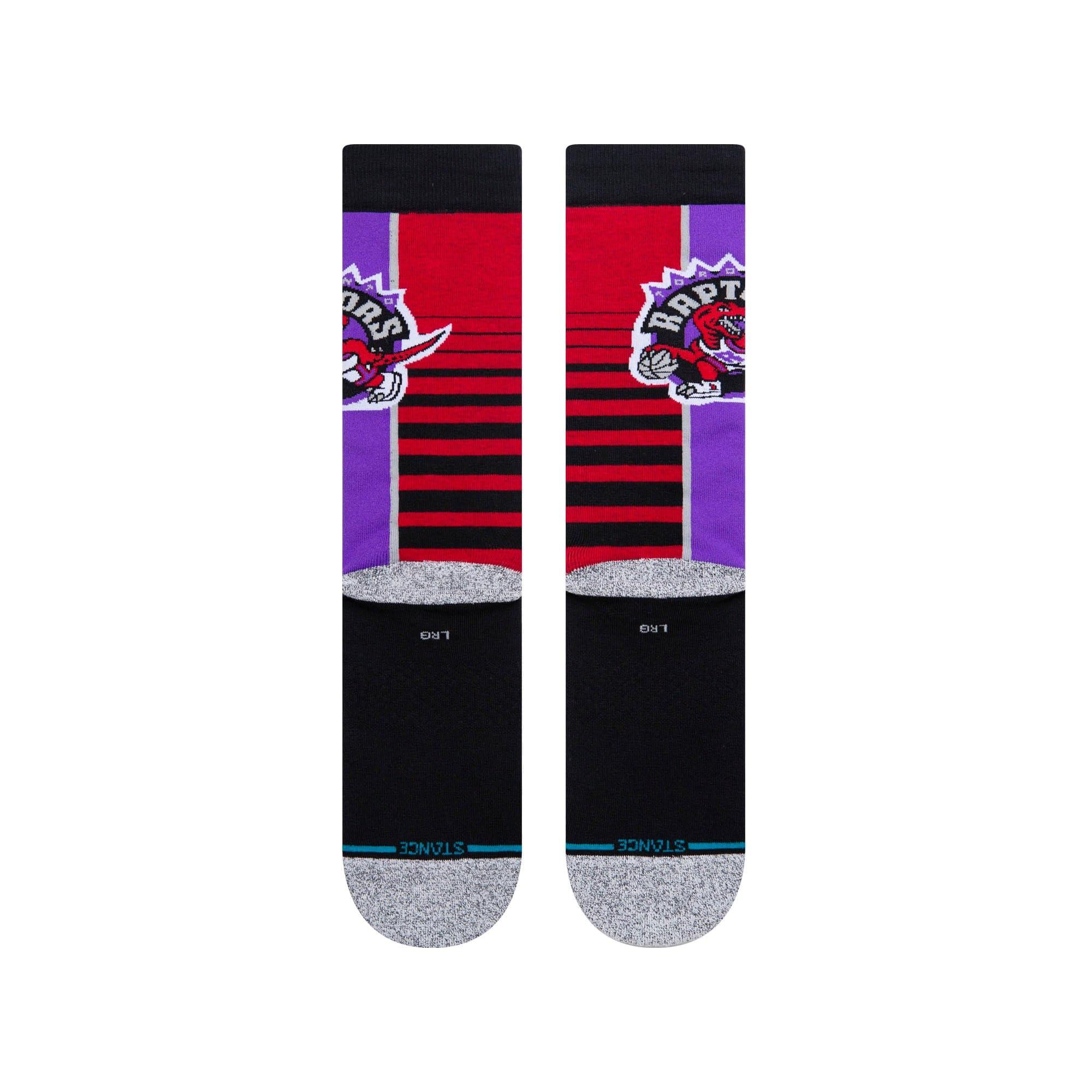 Stance Socks Toronto Raptors Stance NBA HWC Retro Gradient Crew Socks - Black
