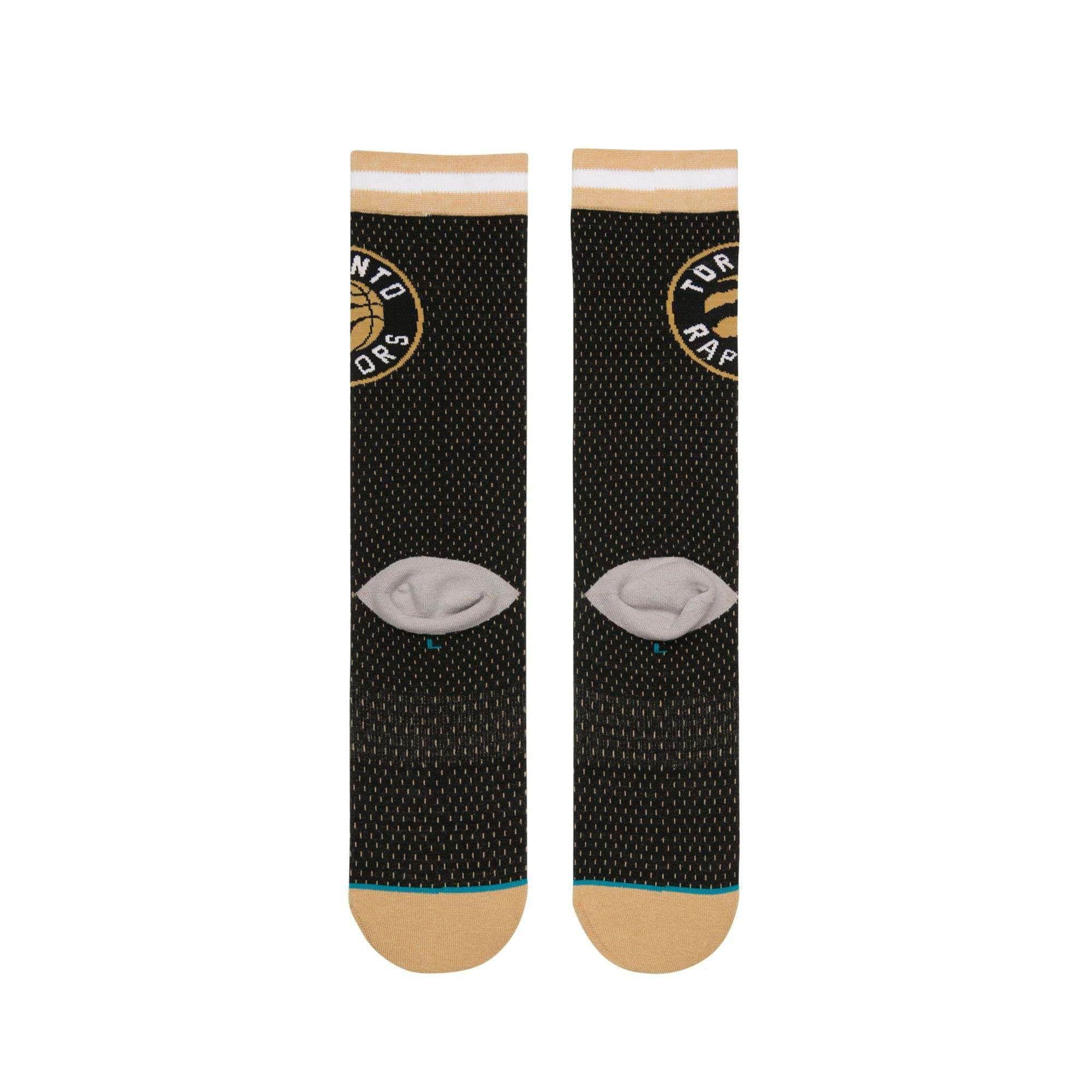 Stance Socks Toronto Raptors Stance NBA Jersey Crew Socks - Gold