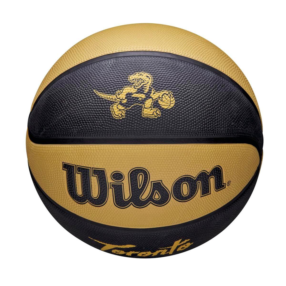 Wilson Sporting Goods Balls Toronto Raptors Wilson NBA 21-22 City Edition Full Size Basketball Ball - Size 7