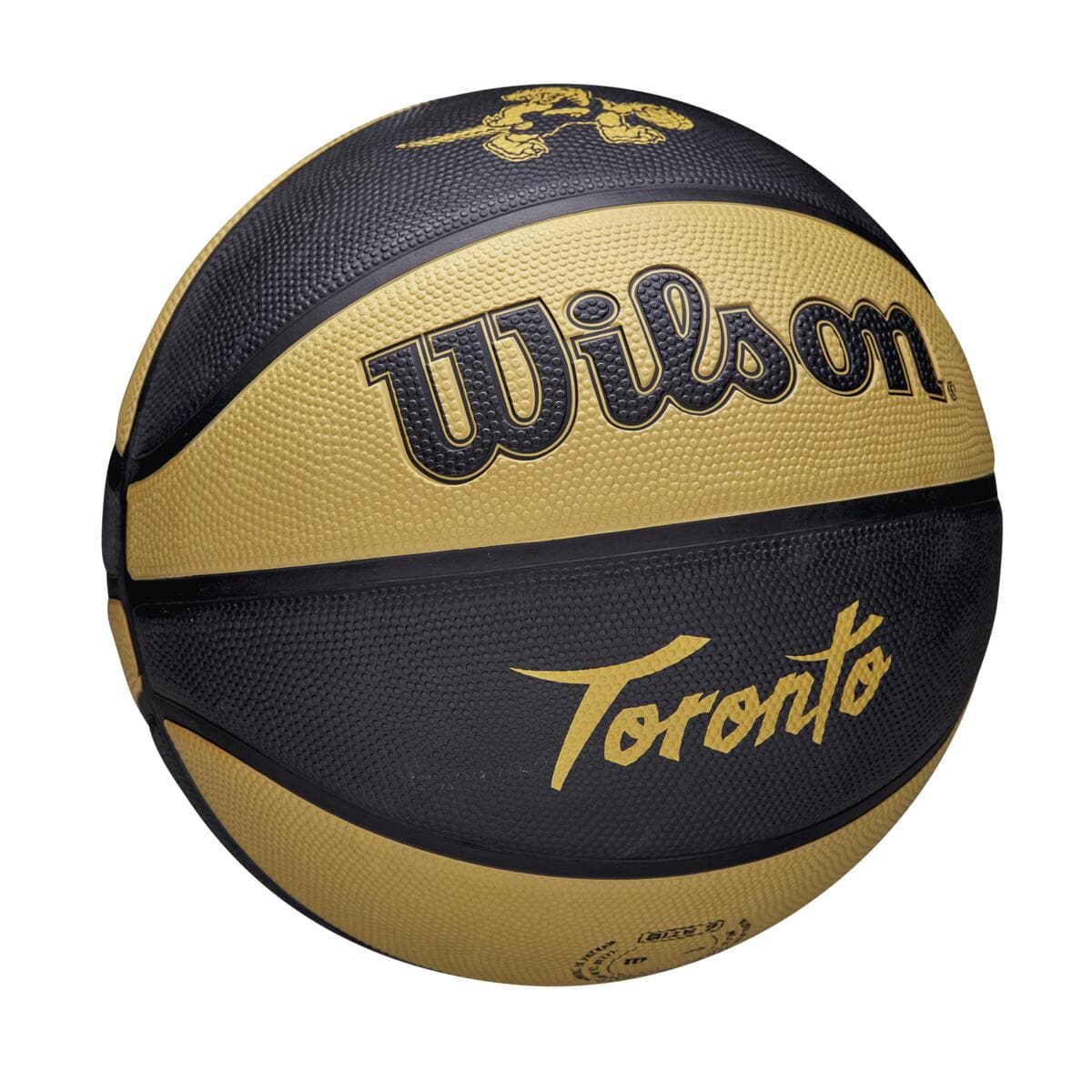 Wilson Sporting Goods Balls Toronto Raptors Wilson NBA 21-22 City Edition Full Size Basketball Ball - Size 7