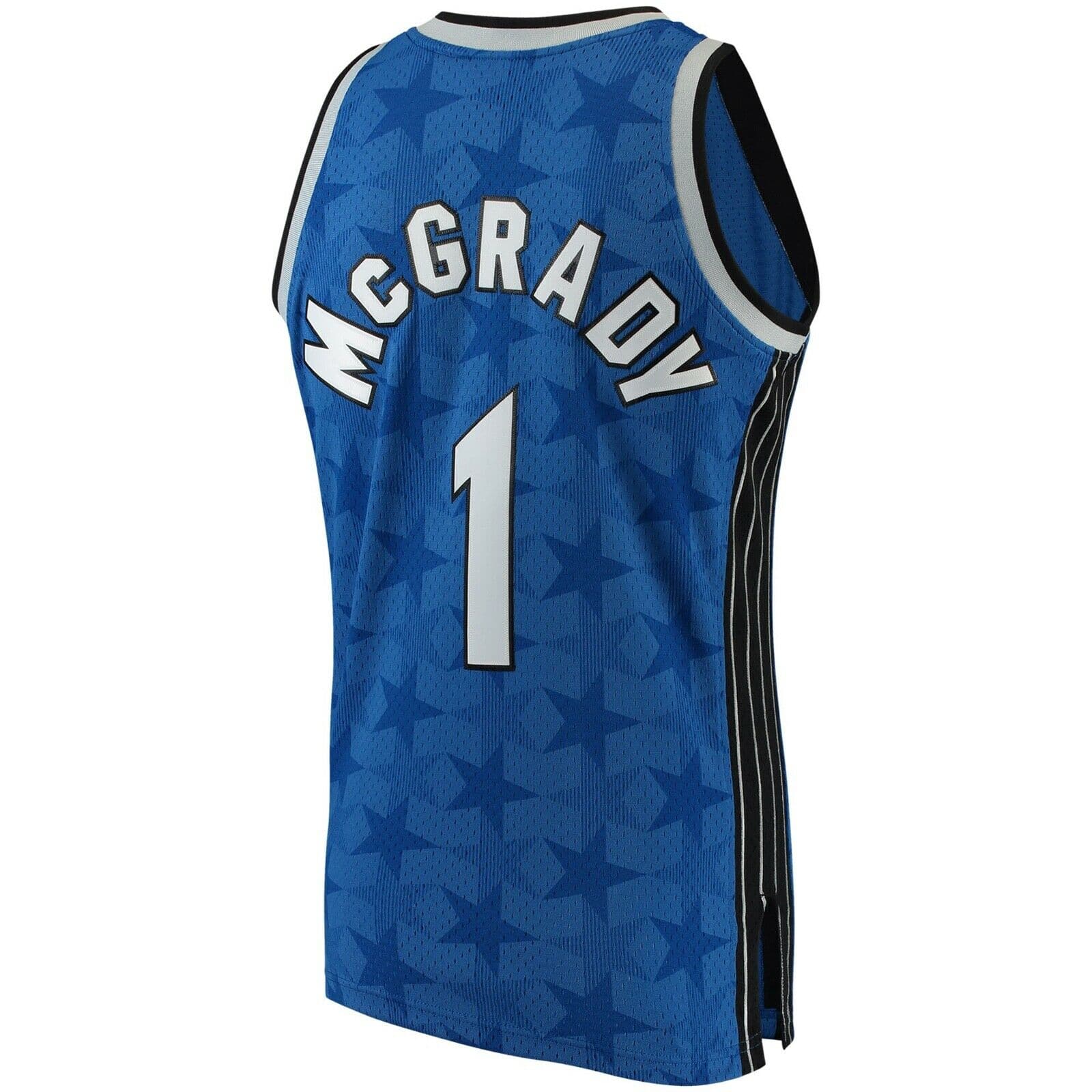 Mitchell And Ness Jerseys Tracy McGrady Orlando Magic Mitchell & Ness NBA 00-01 Away Swingman Jersey - Blue