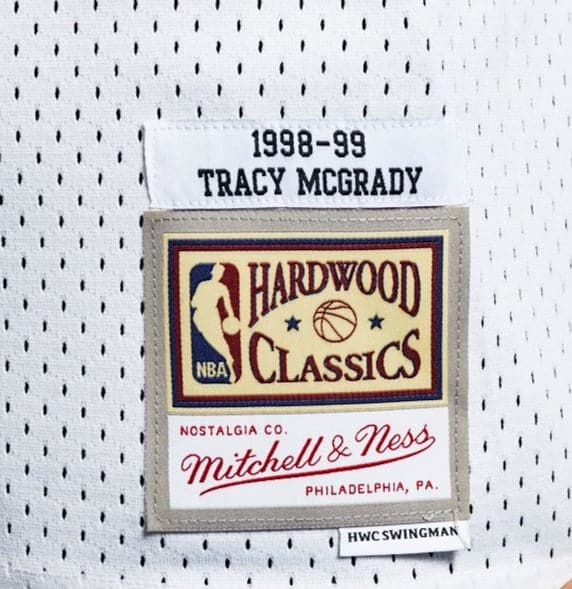 Mitchell And Ness Jerseys Tracy McGrady Toronto Raptors Mitchell & Ness NBA Black & White Swingman Jersey - White