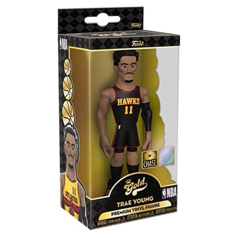 Funko Figures Trae Young Atlanta Hawks Funko NBA 5" Alt Vinyl Gold Figure - Yellow