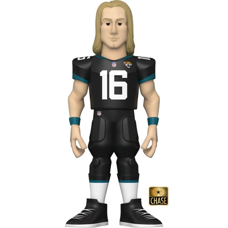 Funko Figures Trevor Lawrence Jacksonville Jaguars Funko NFL 5" Vinyl Gold Figure
