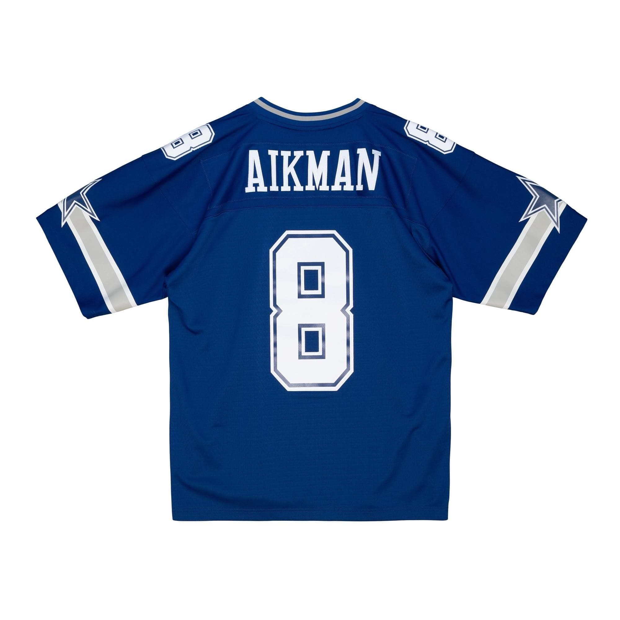 Mitchell And Ness Jerseys Troy Aikman Dallas Cowboys 96-97 Mitchell & Ness NFL Throwback Legacy Jersey - Navy