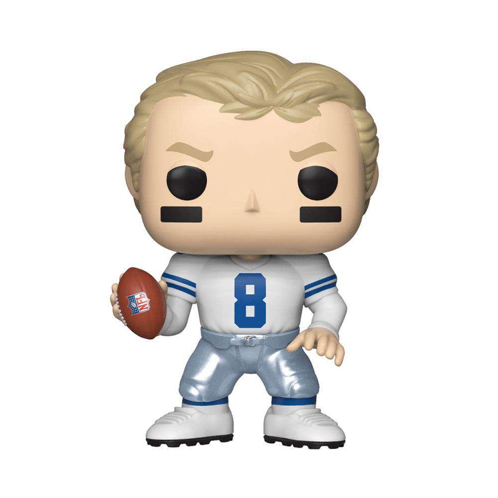 Funko Figures Troy Aikman Dallas Cowboys NFL Legends Funko Pop Vinyl 3.75" 112 Figure - White