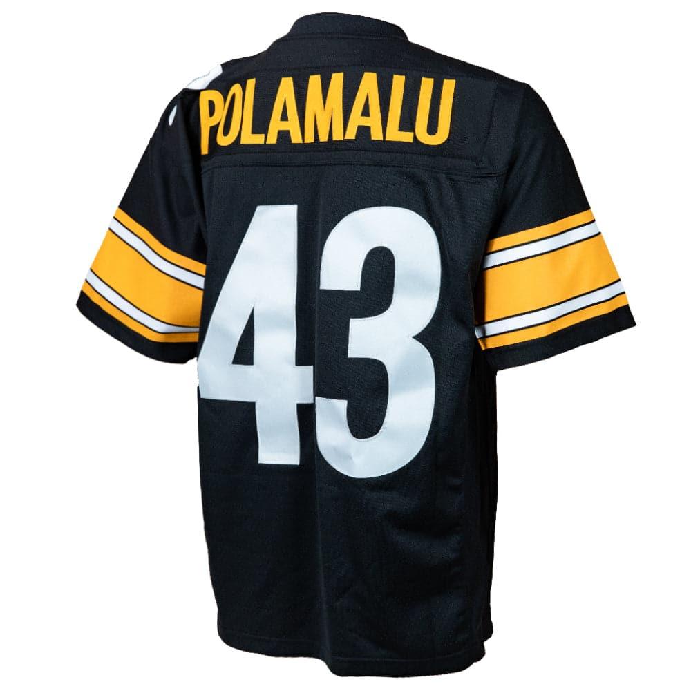 Mitchell And Ness Jerseys Troy Polamalu Pittsburgh Steelers Mitchell & Ness NFL 05 Legacy Jersey - Black