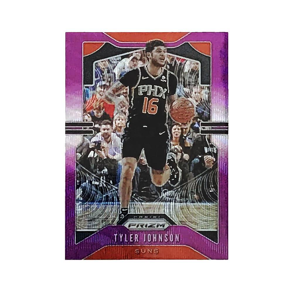Panini Cards Tyler Johnson Phoenix Suns Panini NBA 19-20 Prizm Purple Wave Parallel Card