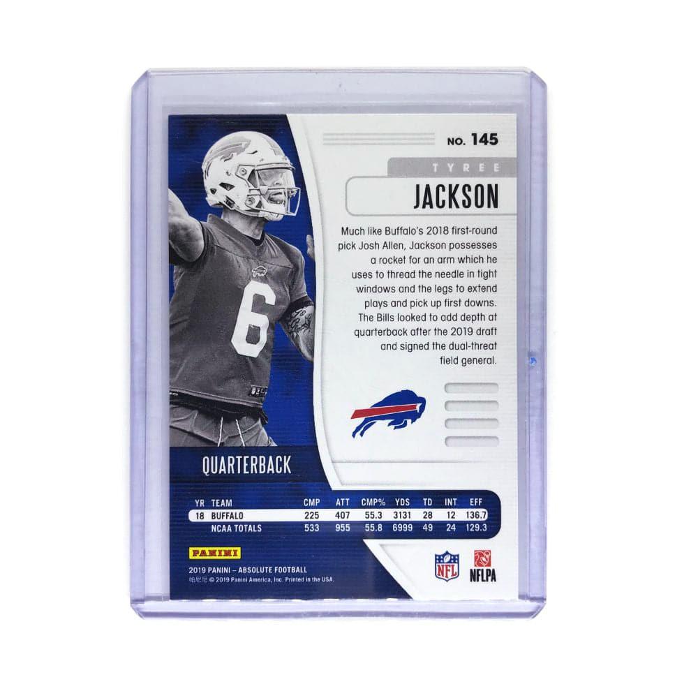 Panini Cards Tyree Jackson Buffalo Bills 2019 Panini Absolute NFL Gold Rookie 4/10 Card