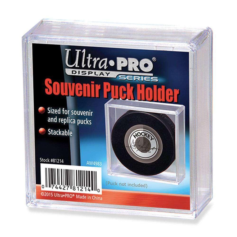 US Sports HQ Pucks Ultra Pro Souvenir Ice Hockey Puck Display Holder