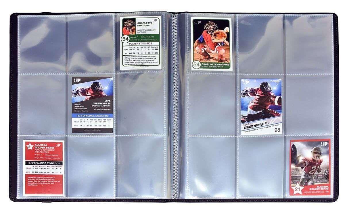 Ultra Pro Cards Ultra Pro Trading Card Window Premium 180 Card PRO-Binder - Black