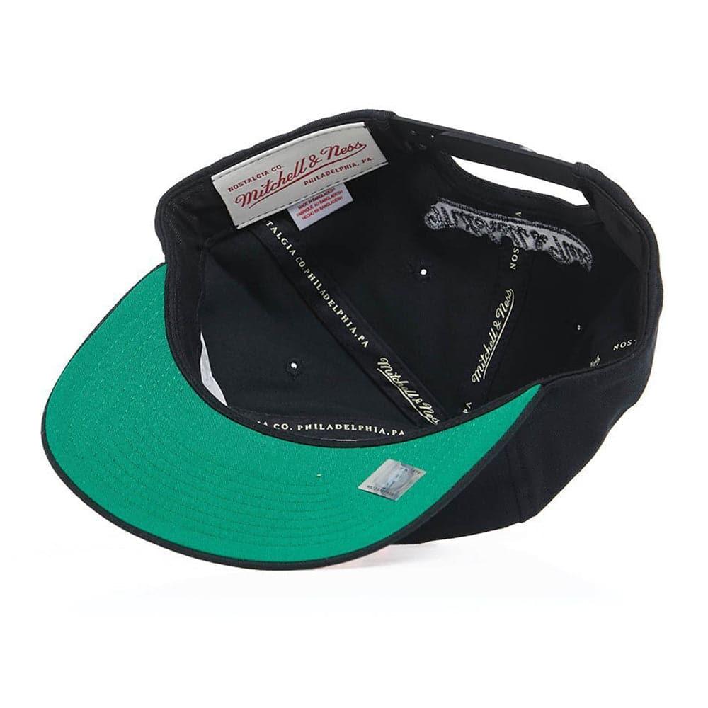 Mitchell And Ness Caps Utah Jazz Mitchell & Ness NBA Logo Deadstock Snapback Hat - Black