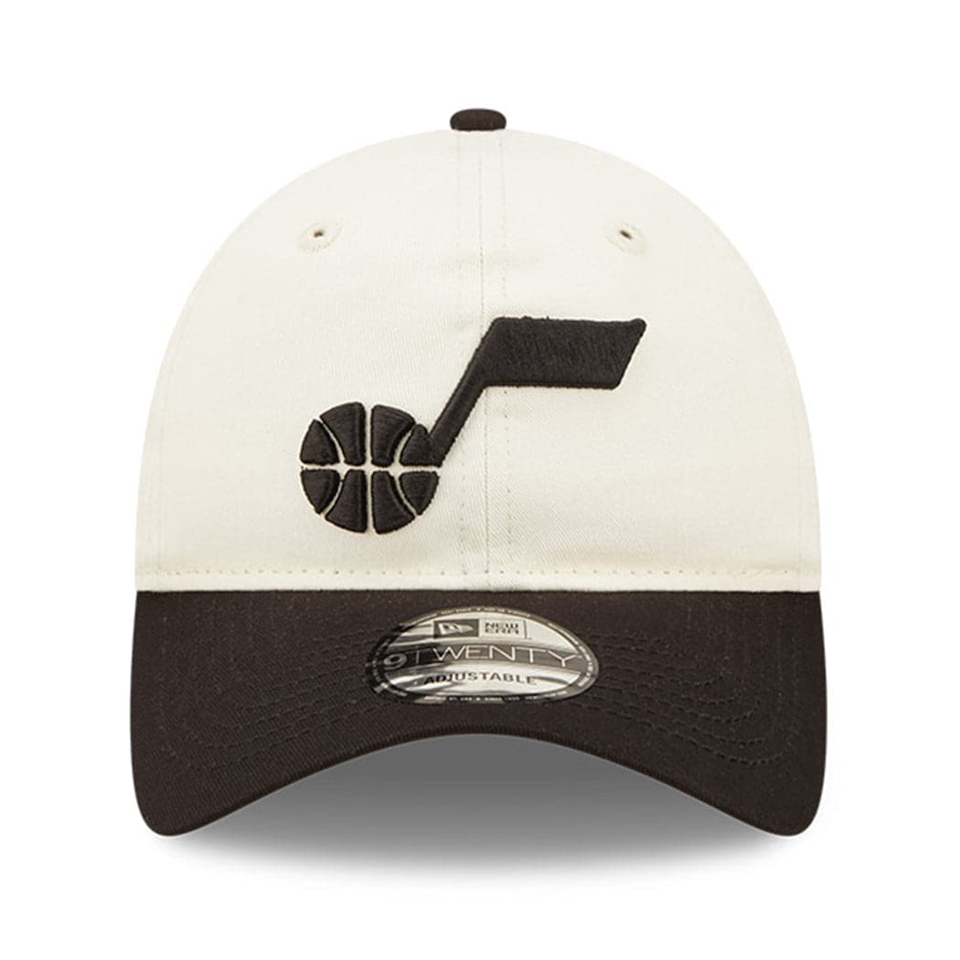 New Era Caps Utah Jazz New Era NBA 2022 Draft 9TWENTY Strapback Hat - Cream