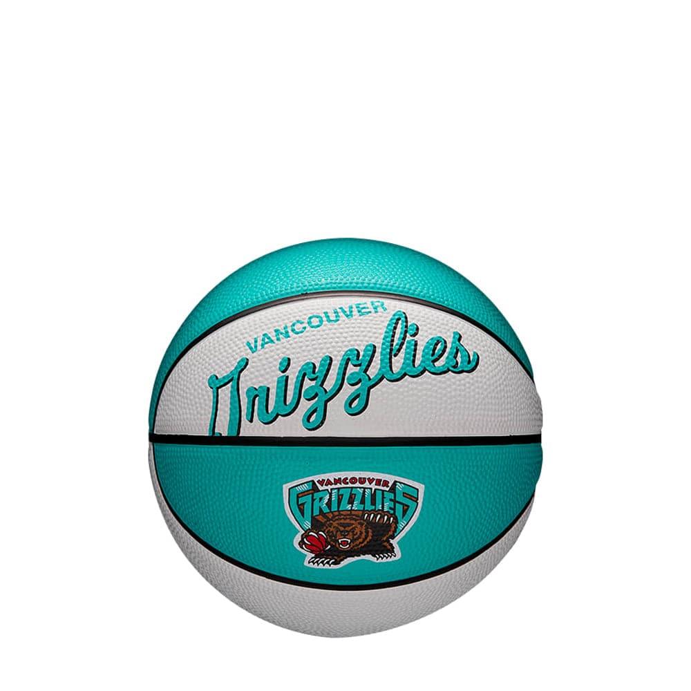 Memphis Grizzlies Wilson NBA Team Retro Mini Outdoor Basketball Ball