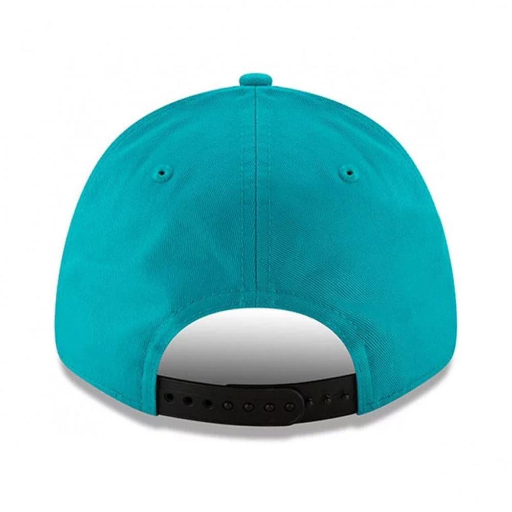New Era Caps Vancouver Grizzlies New Era NBA Hardwood Classics Logo 9FORTY Curved Hat - Teal