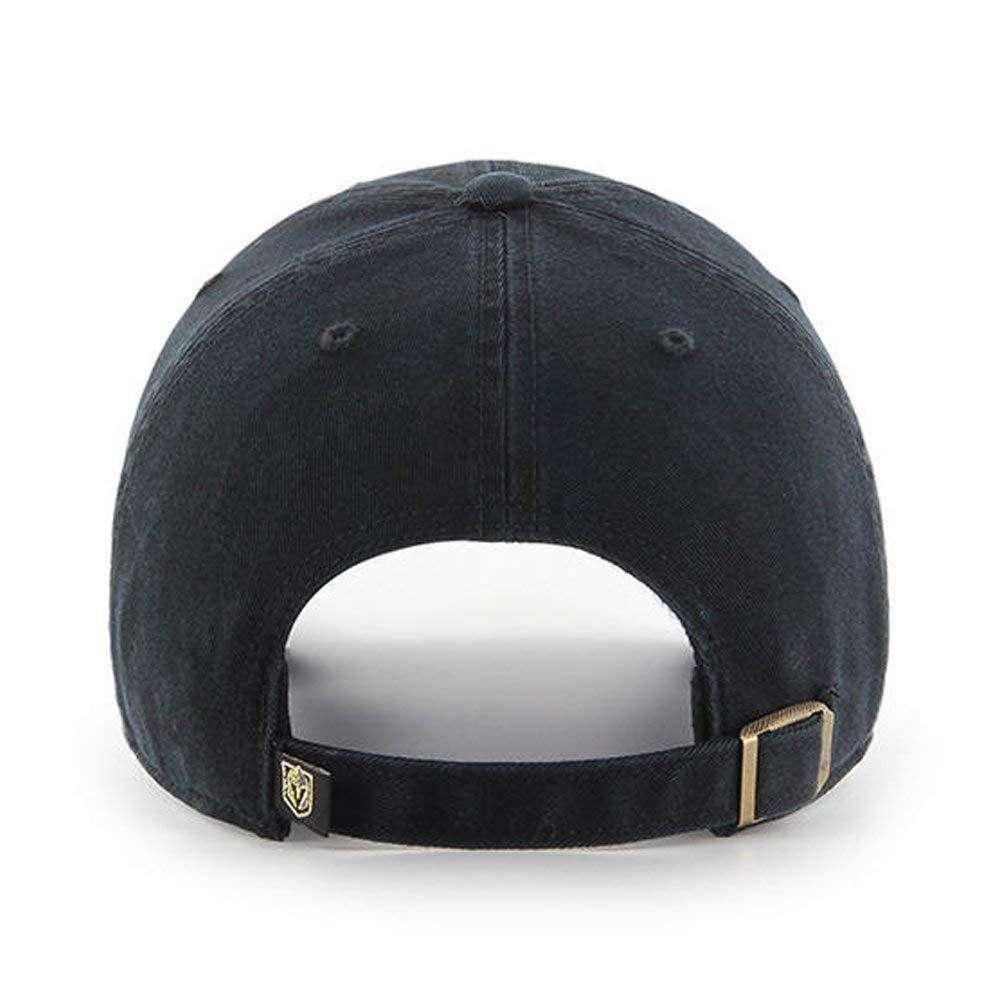 47 Brand Caps Vegas Golden Knights '47 NHL Clean Up Strapback Hat - Black