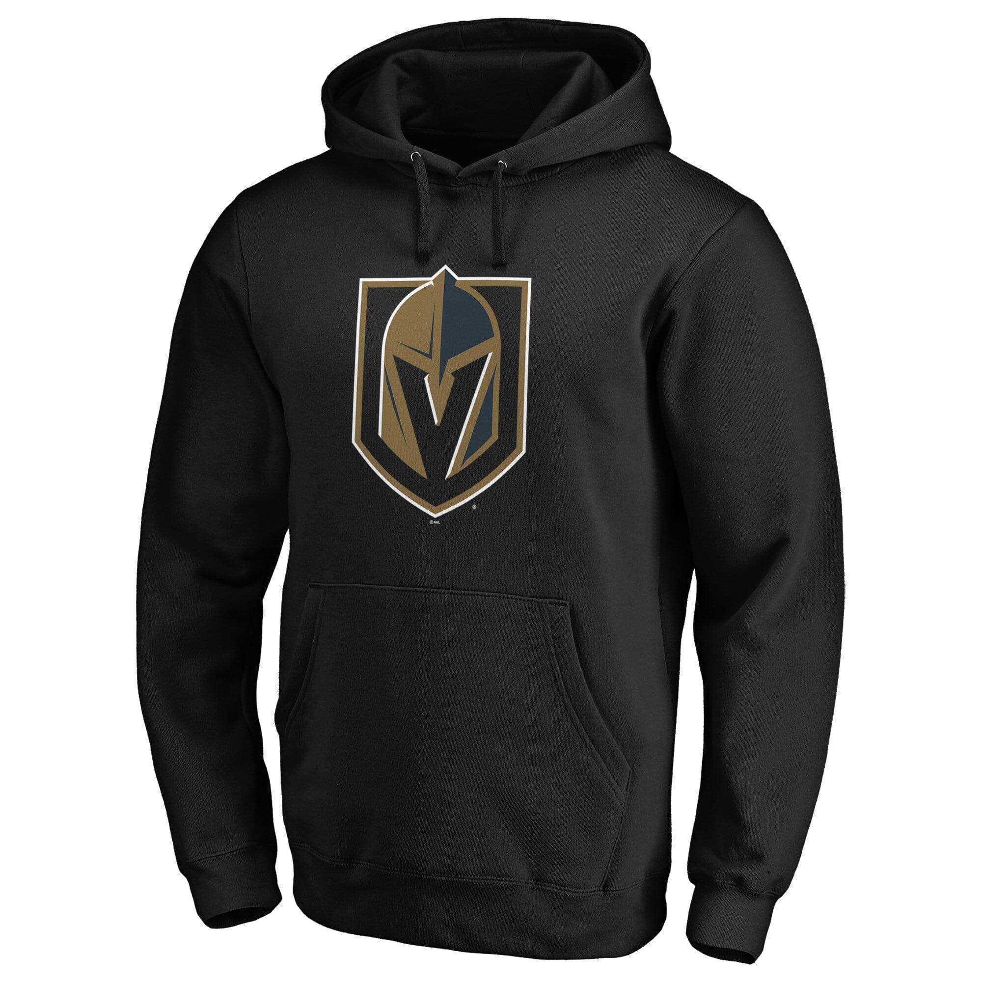 NHL Branded Jumpers Vegas Golden Knights NHL Team Logo Hoodie Jumper - Black
