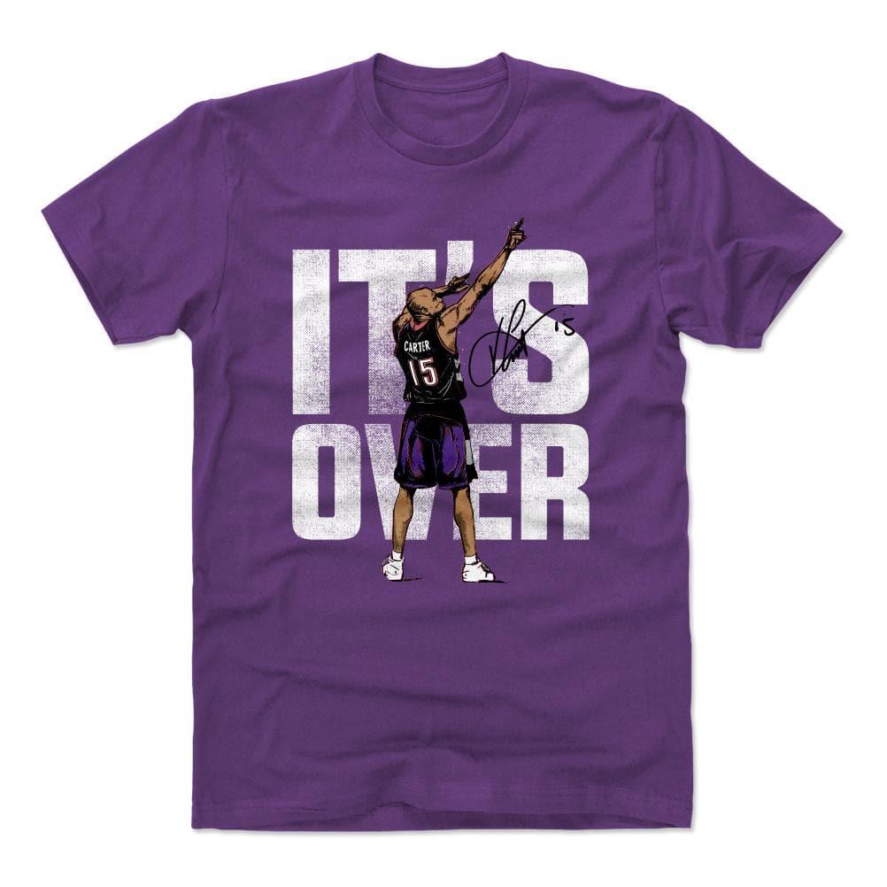 500 Level T-Shirts Vince Carter Toronto Raptors 500 Level NBA Point T-Shirt - Purple