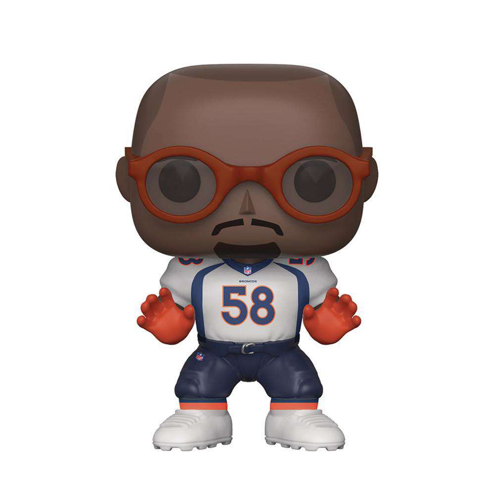 Funko Figures Von Miller Denver Broncos NFL Funko Pop Vinyl 3.75" Figure - White