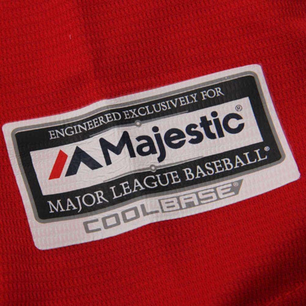 Majestic Athletic Jerseys Washington Nationals Majestic MLB AC Cool Base Replica Jersey - Red