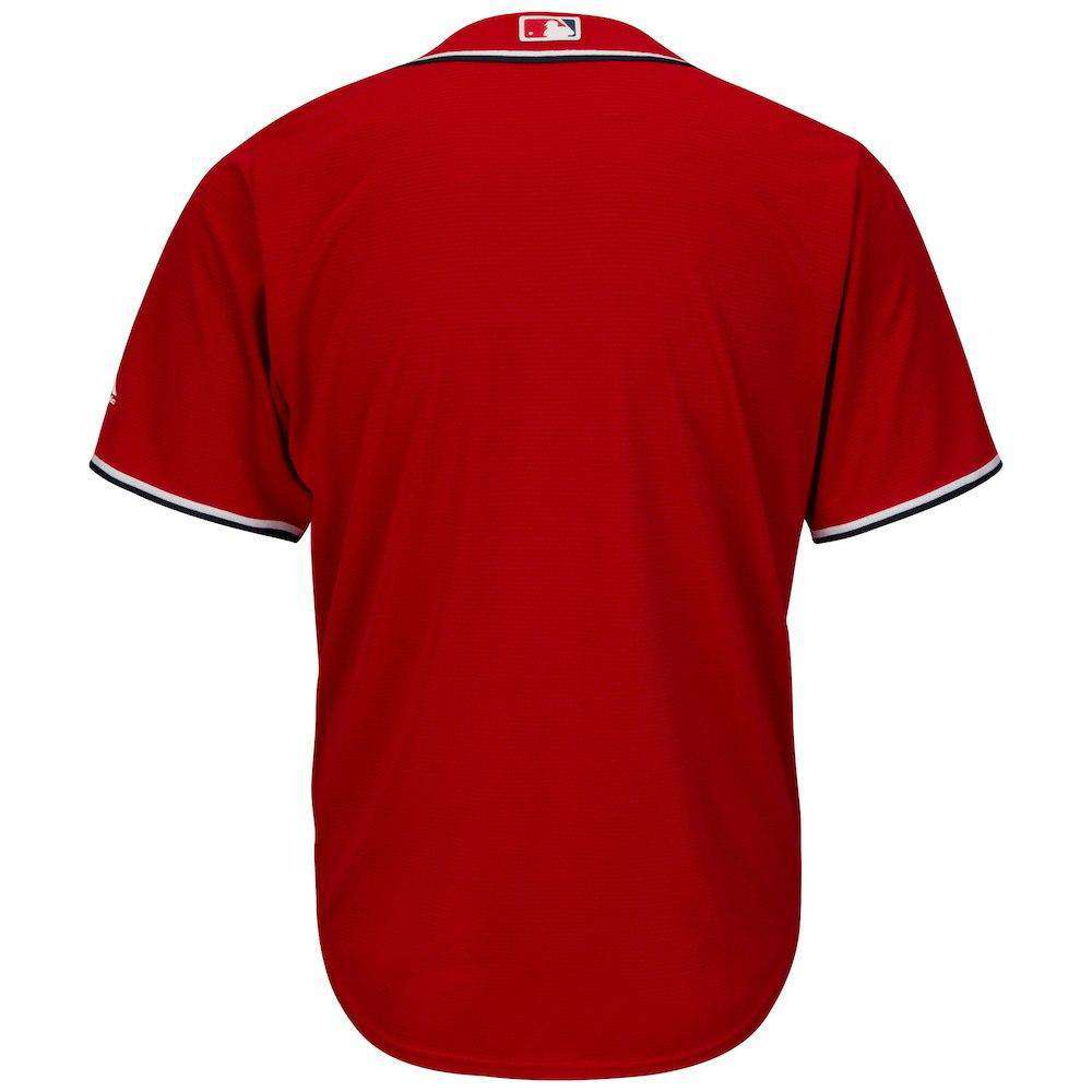 Majestic Athletic Jerseys Washington Nationals Majestic MLB AC Cool Base Replica Jersey - Red
