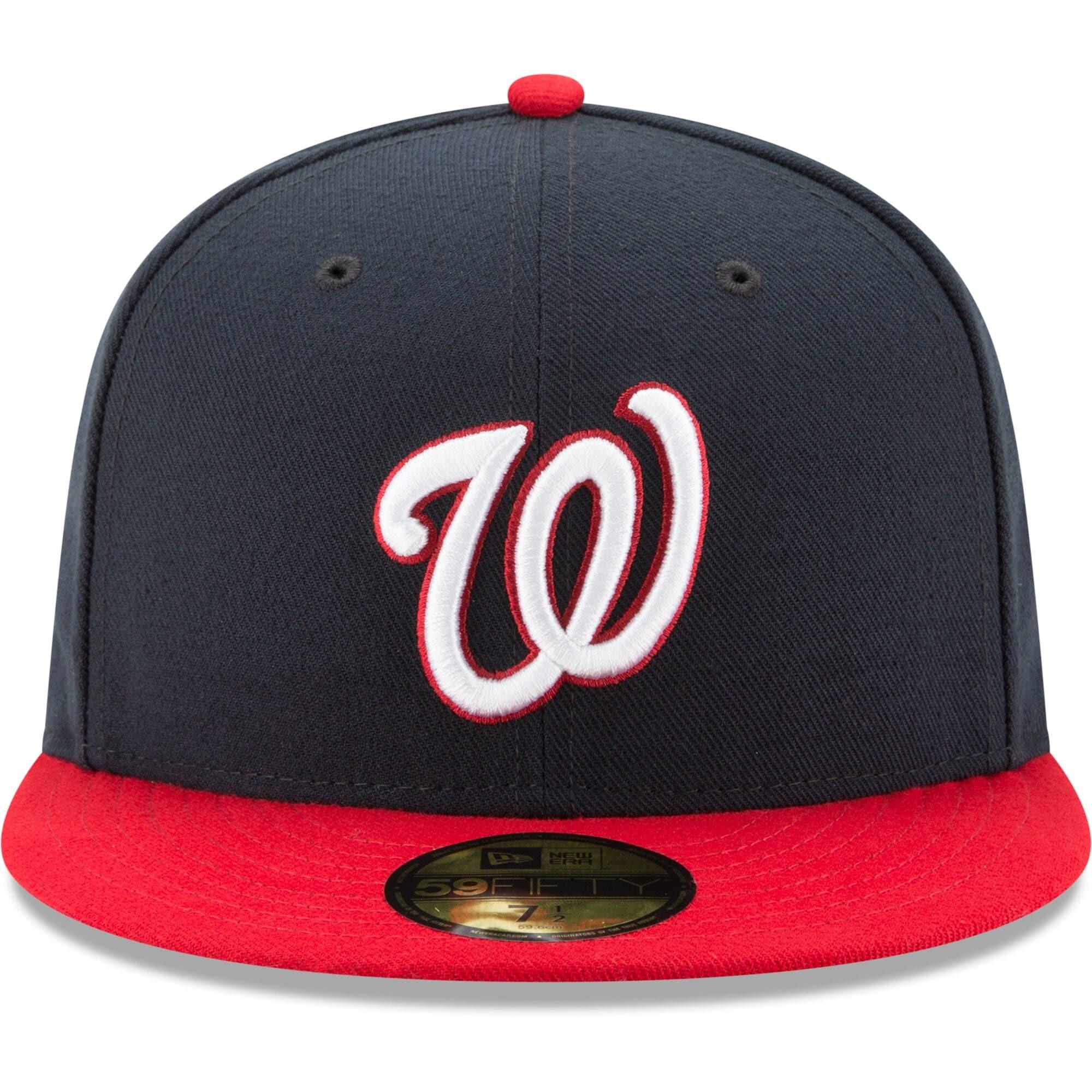 New Era Caps Washington Nationals New Era MLB AC On-Field Alt 59FIFTY Fitted Hat - Navy