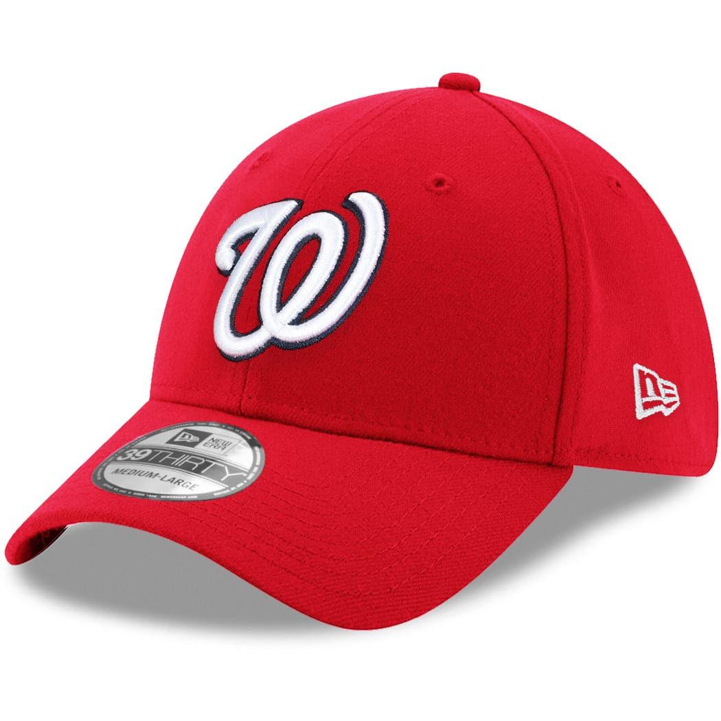 New Era Caps Washington Nationals New Era MLB Team 39THIRTY Stretch-Fit Hat - Red
