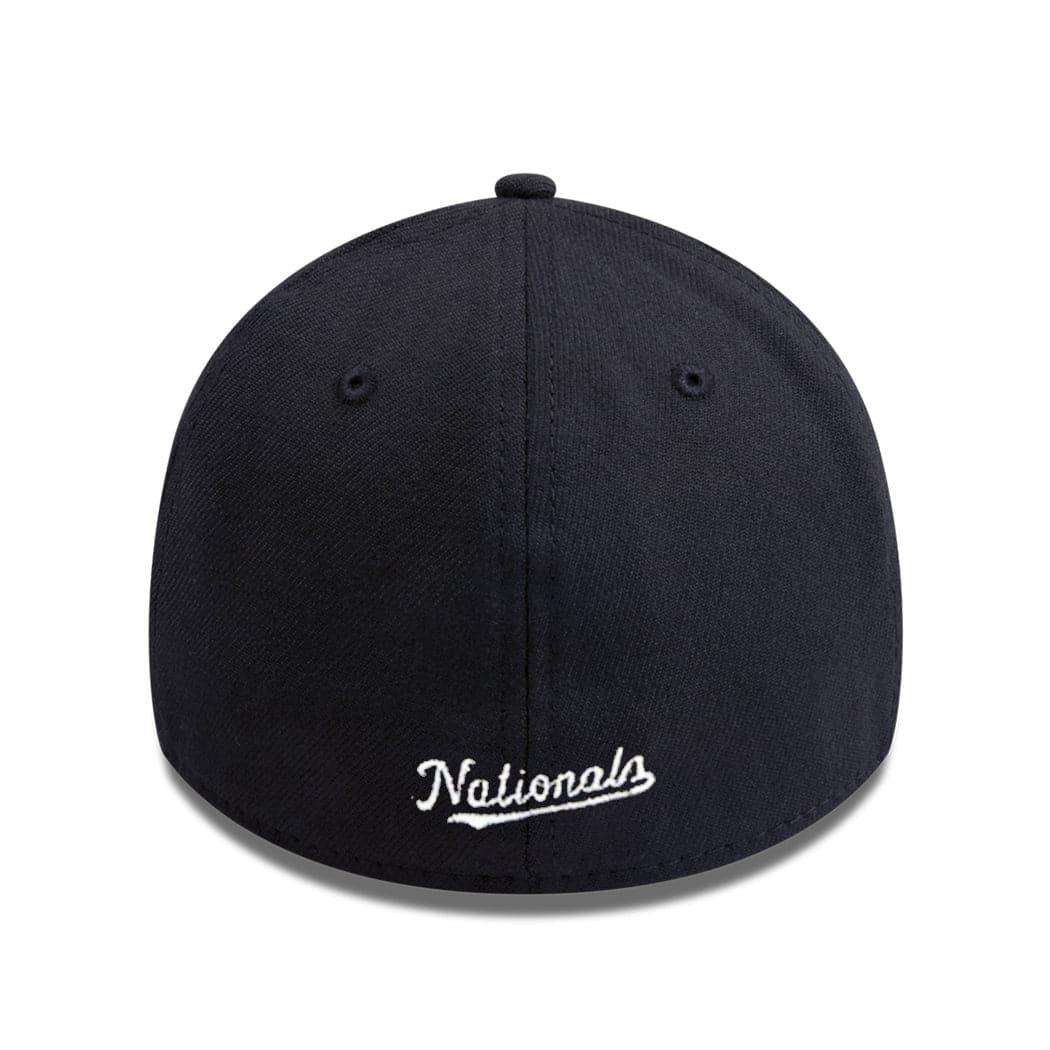 New Era Caps Washington Nationals New Era MLB Team Classic 39THIRTY Curve Hat - Navy