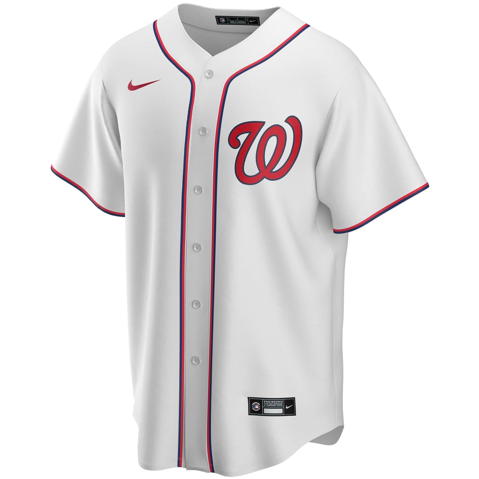 Nike Jerseys Washington Nationals Nike MLB Home Replica Jersey - White