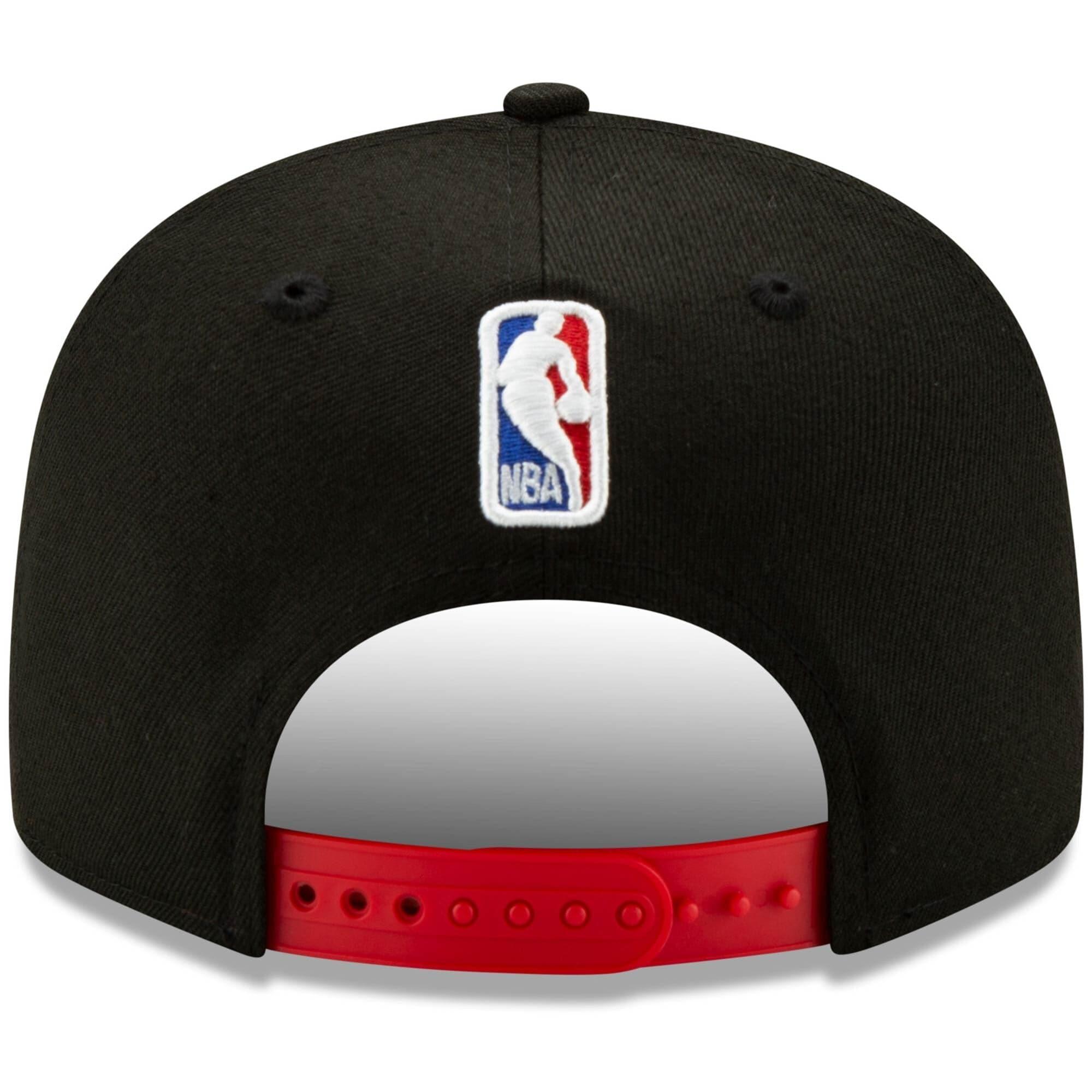 New Era Caps Washington Wizards New Era NBA 2020 Back Half 9FIFTY Snapback Hat - Black