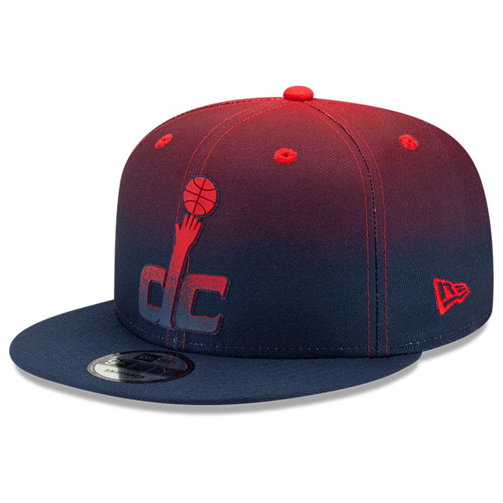New Era Caps Washington Wizards New Era NBA 2021 Back Half 9FIFTY Snapback Hat - Red