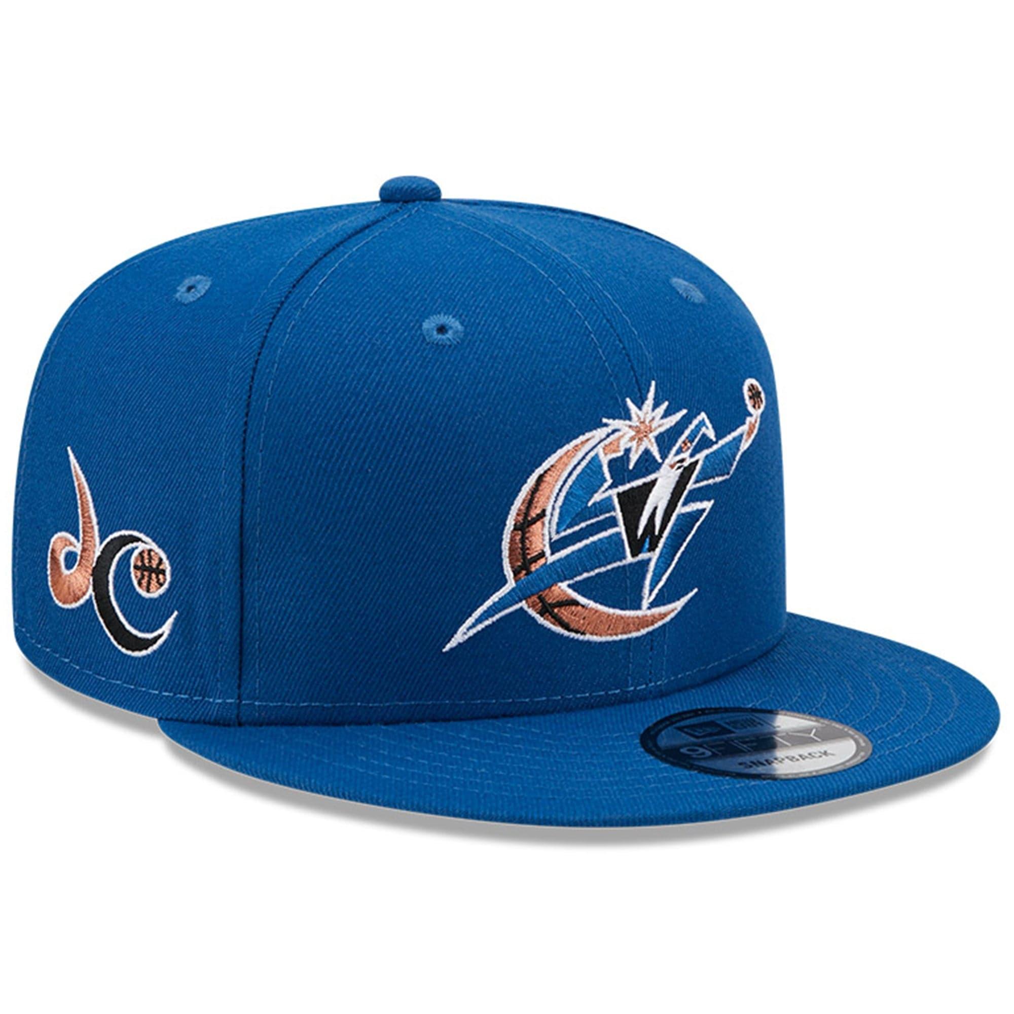 New Era Caps Washington Wizards New Era NBA 22-23 Classic Edition Alt 9FIFTY Snapback Hat - Blue