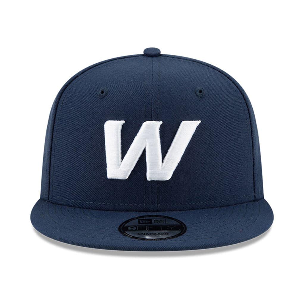New Era Caps Washington Wizards New Era NBA Ligature 9FIFTY Snapback Hat - Navy