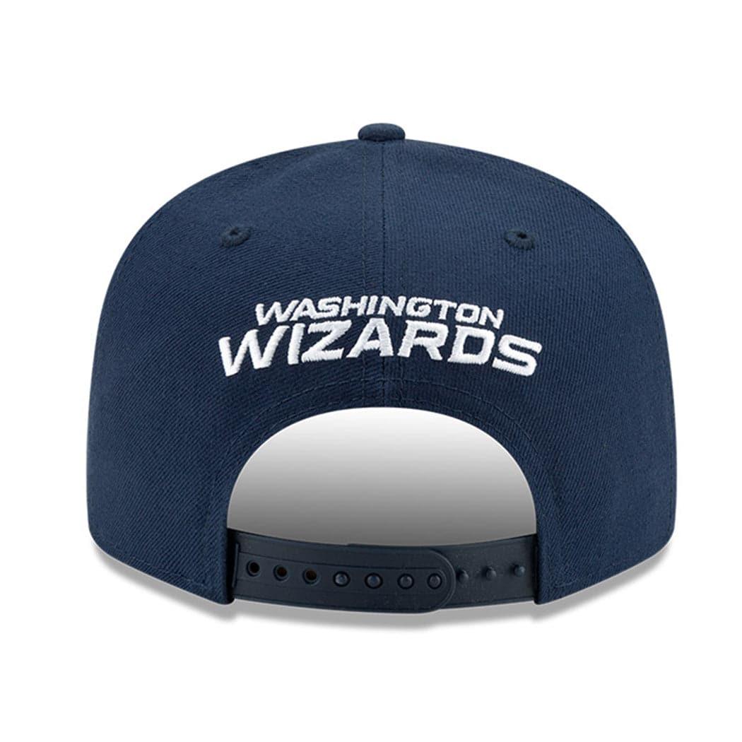 New Era Caps Washington Wizards New Era NBA Ligature 9FIFTY Snapback Hat - Navy