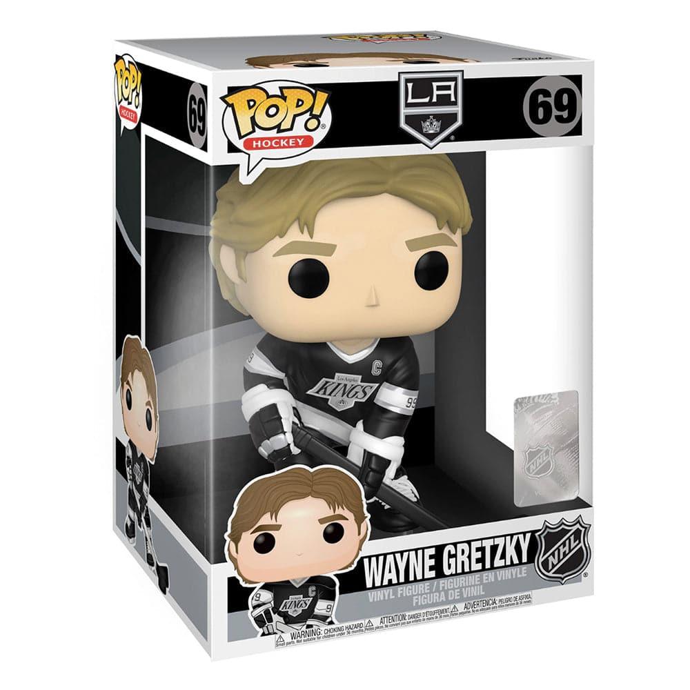 Funko Figures Wayne Gretzky Los Angeles Kings Funko NHL Jumbo 10" Pop 69 Figure - Black
