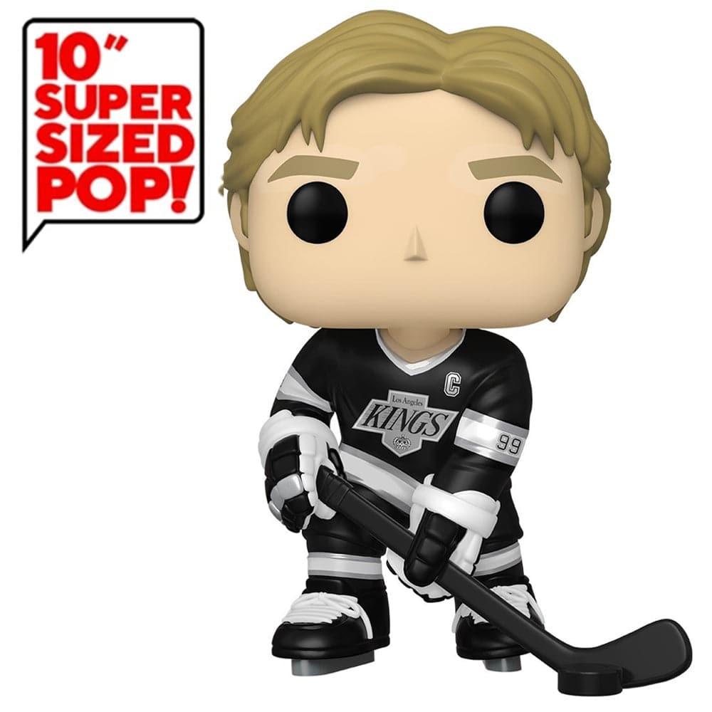 Funko Figures Wayne Gretzky Los Angeles Kings Funko NHL Jumbo 10" Pop 69 Figure - Black