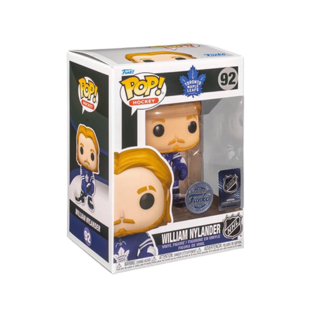 Funko Figures William Nylander Toronto Maple Leafs Funko NHL Pop Vinyl Figure - Blue